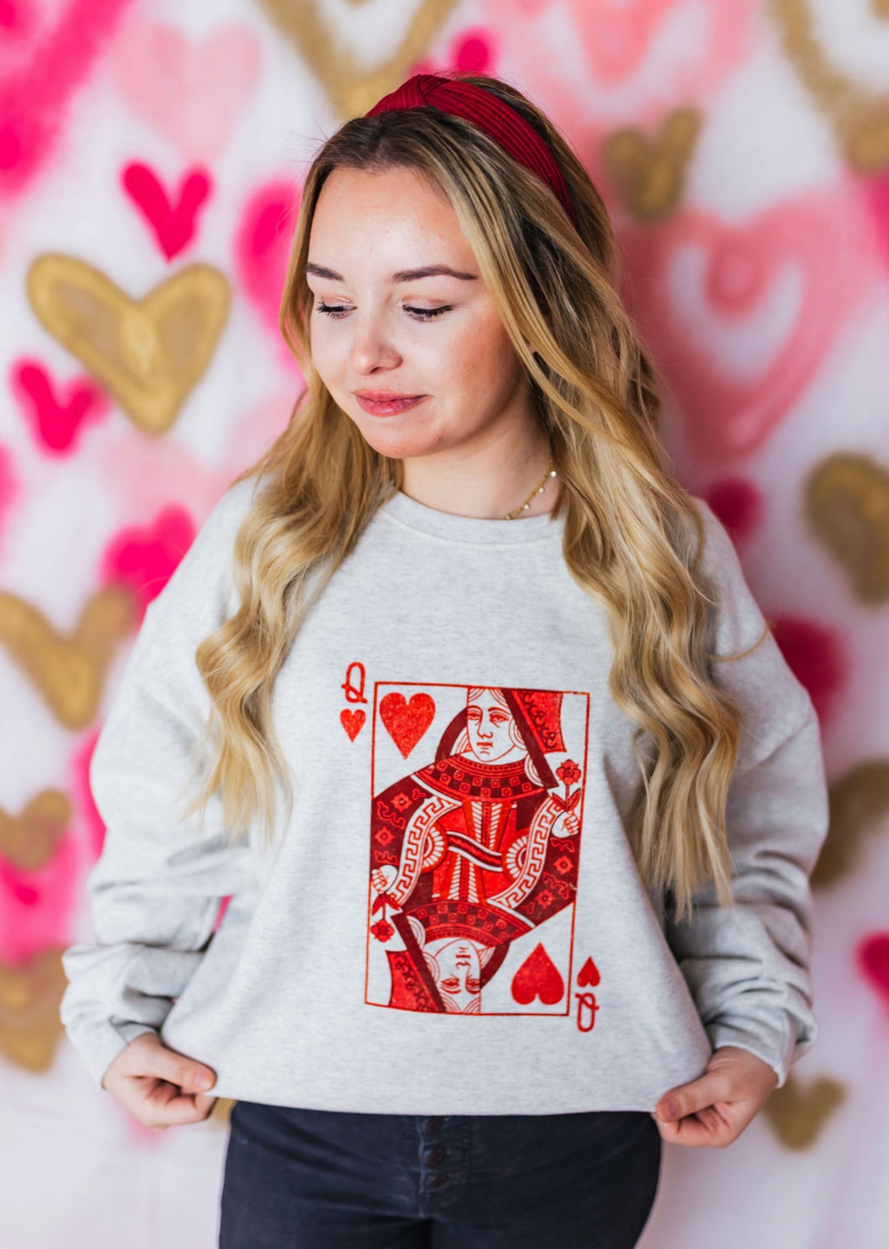 The Katie Headband - Burgundy