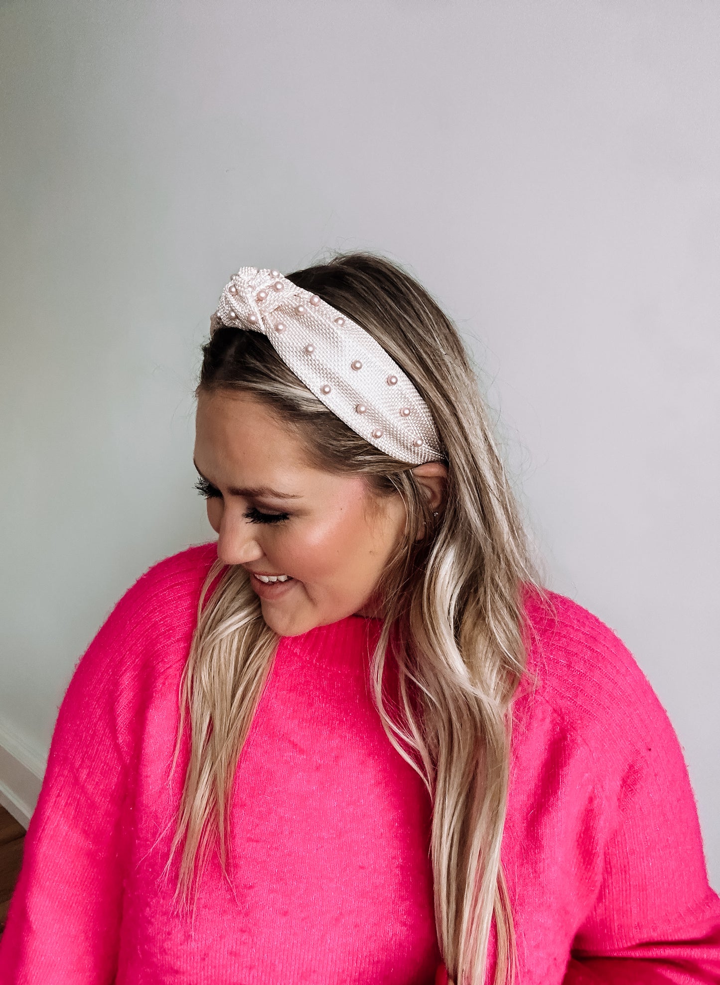 The Megan Headband - Beige