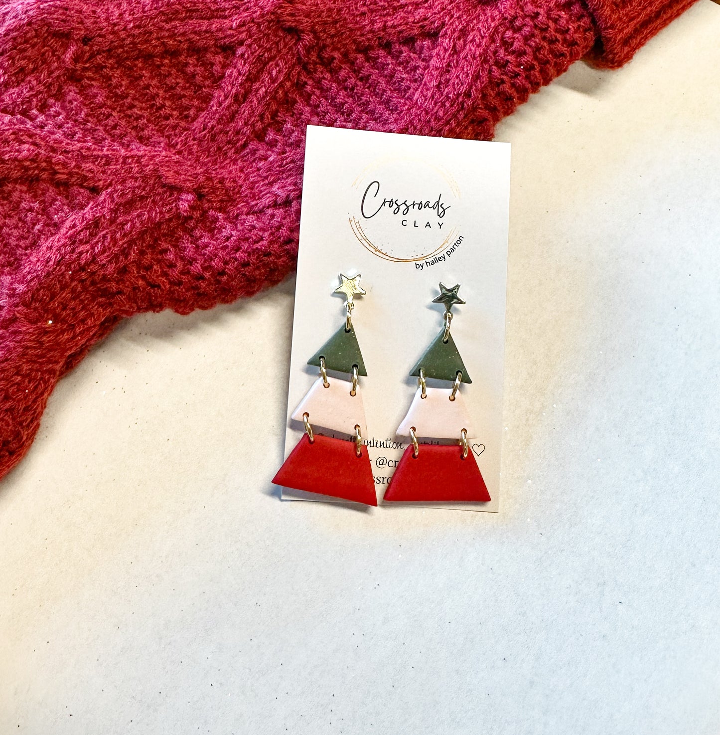 Multi-Color Abstract Tree Dangle