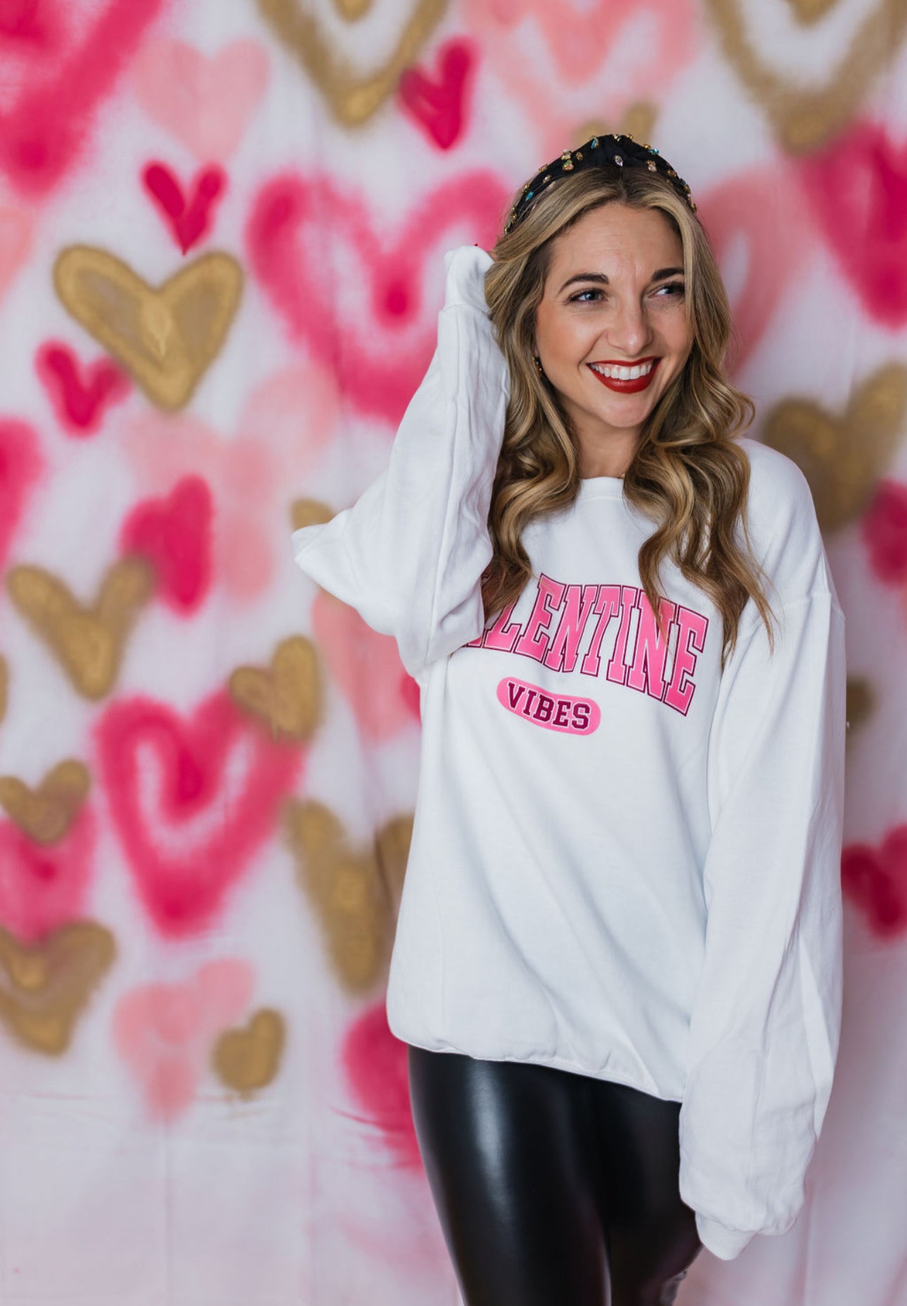 Valentine Vibes Crewneck