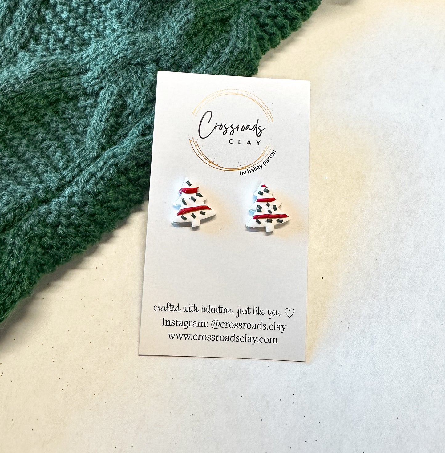 Tree Cake Studs